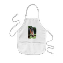 Imagen de un delantal de los niños del caballo del