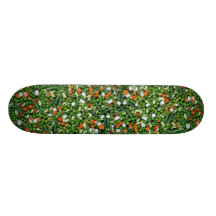 Imagen de verduras cortadas tabla de skate