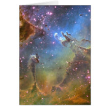Imagen del Ancho-Campo de la nebulosa de Eagle Felicitacion