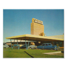Imagen del casino de Sáhara en los años 50 Fotografias