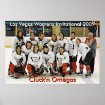 Imagen del equipo de las Omega de Cluck'n Poster