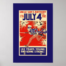 Imagen del poster de la guerra de JULIO 4,1918 del