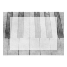Imagen gris silenciada del teclado de piano del Gr Comunicados Personales