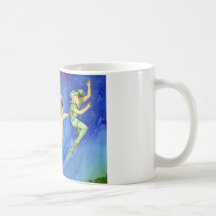IMAGEN ICÓNICA DE PETER PAN TAZA DE CAFÉ