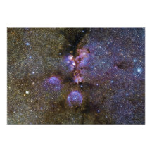 Imagen infrarroja de la nebulosa NGC 6334 de la pa Invitación