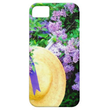 Imagen púrpura impresionante de la foto del diseño iPhone 5 funda