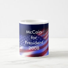 imágenes, McCain forPresident2008 Taza De Café
