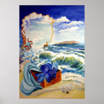 Imagínese por el mar posters