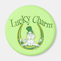 Imán afortunado del Leprechaun del encanto
