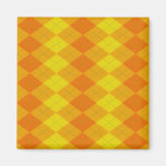 Imán amarillo y anaranjado de Argyle