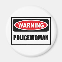 Imán amonestador de la MUJER POLICÍA