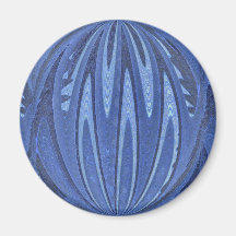 imán azul del orbe