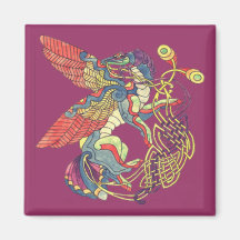 Imán céltico del dragón