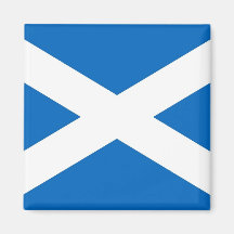 Imán con la bandera de la Escocia