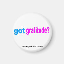 Imán conseguido de la gratitud
