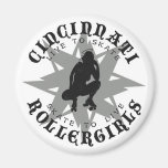 Imán de Cincinnati Rollergirls