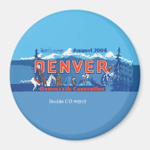 Imán de DNC Denver Colorado