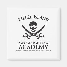 Imán de la academia de Swordfighting de la isla de