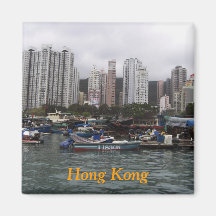 Imán de la bahía de Hong Kong