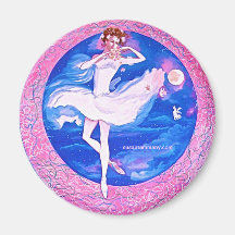 Imán de la bailarina
