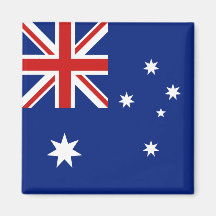 Imán de la bandera de Australia