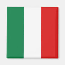 Imán de la bandera de Italia