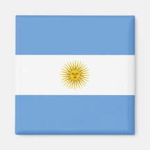 Imán de la bandera de la Argentina