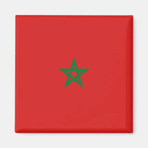 Imán de la bandera de Marruecos