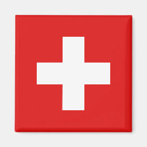 Imán de la bandera de Suiza