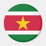 Imán de la bandera de Suriname