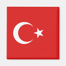 Imán de la bandera de Turquía
