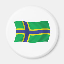 Imán de la bandera de Vepsians