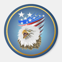 Imán de la bandera N Eagle