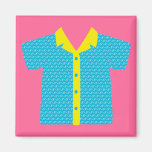 Imán de la camisa hawaiana