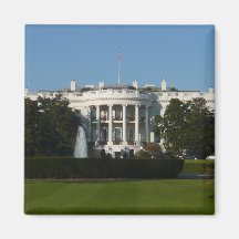 Imán de la Casa Blanca del navidad