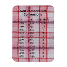 Imán de la conversión de la temperatura de cocción