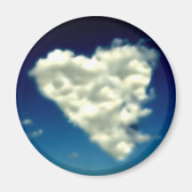 Imán de la nube del corazón