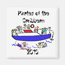 Imán de la puerta - piratas del Caribe