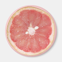 Imán de la rebanada del pomelo
