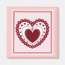 Imán de la TARJETA DEL DÍA DE SAN VALENTÍN