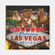 Imán de la tira de Las Vegas