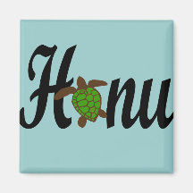 Imán de la tortuga de mar de HONU