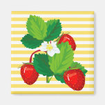 Imán de las fresas