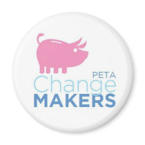 Imán de los fabricantes del cambio de PETA imanes