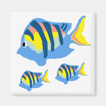 Imán de los pescados de sargento comandante