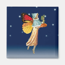 Imán de Myrna del Faerie del remiendo