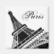 Imán de París de la torre Eiffel