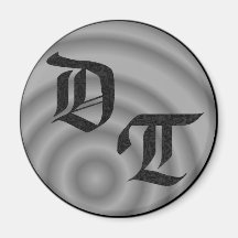 Imán de plata del logotipo