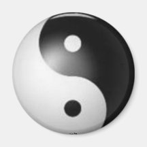 Imán de Yin y de Yang
