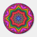 Imán decorativo del caleidoscopio